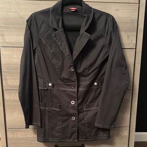 Women’s Dickies Black Lab Coat